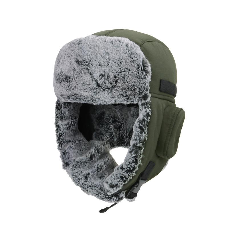 Winter Windproof Warm Hat Women's Cycling Hat Cotton Thickened Ski Hat