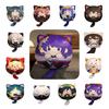 Genshin Impact Cartoon Spherical Plush Doll Pillow Pendant Soft Cushion Stuffed