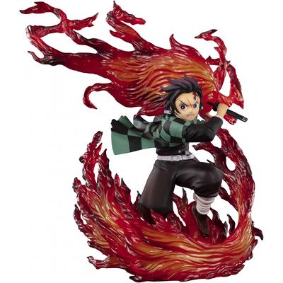 Figuarts ZERO Şeytan Avcısı: Kimetsu no Yaiba Kamado Tanjiro - Hinokami Kagura - Yaklaşık. 210mm PVCABS boyalı bitmiş figür