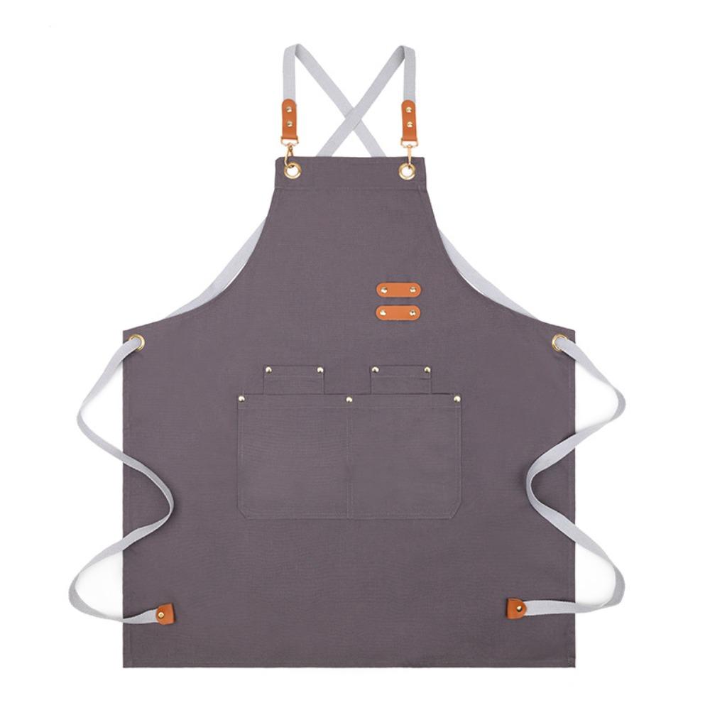Waterproof Chef Apron Oil-proof Anti-fouling Kitchen Cooking Smock Sleeveless Breathable Catering Work Clothes for Home Kitchen