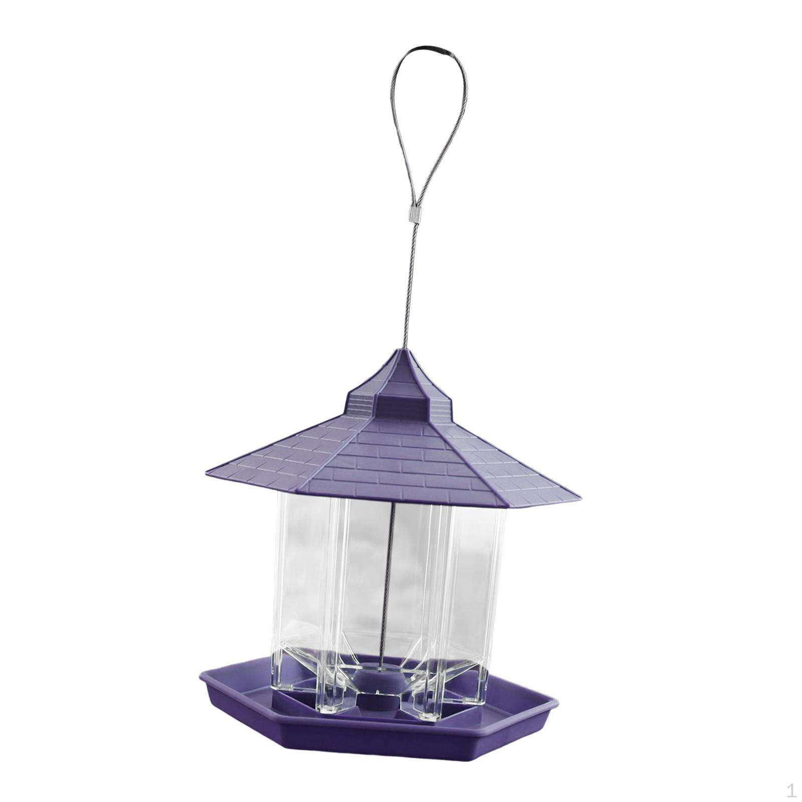 Deluxe Hanging Bird Feeder - Garden Avian Sanctuary