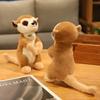 Cute Lifelike Stuffed Animal Ring Tailed Lemur Plush Toy Cartoon Meerkat Indri Plushies Soft Doll Kawaii Gift For Girl Boy