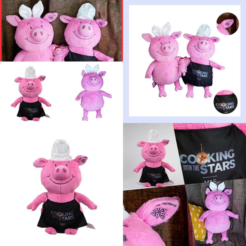 British M&s Pig Plush Toy Soft And Breathable Material