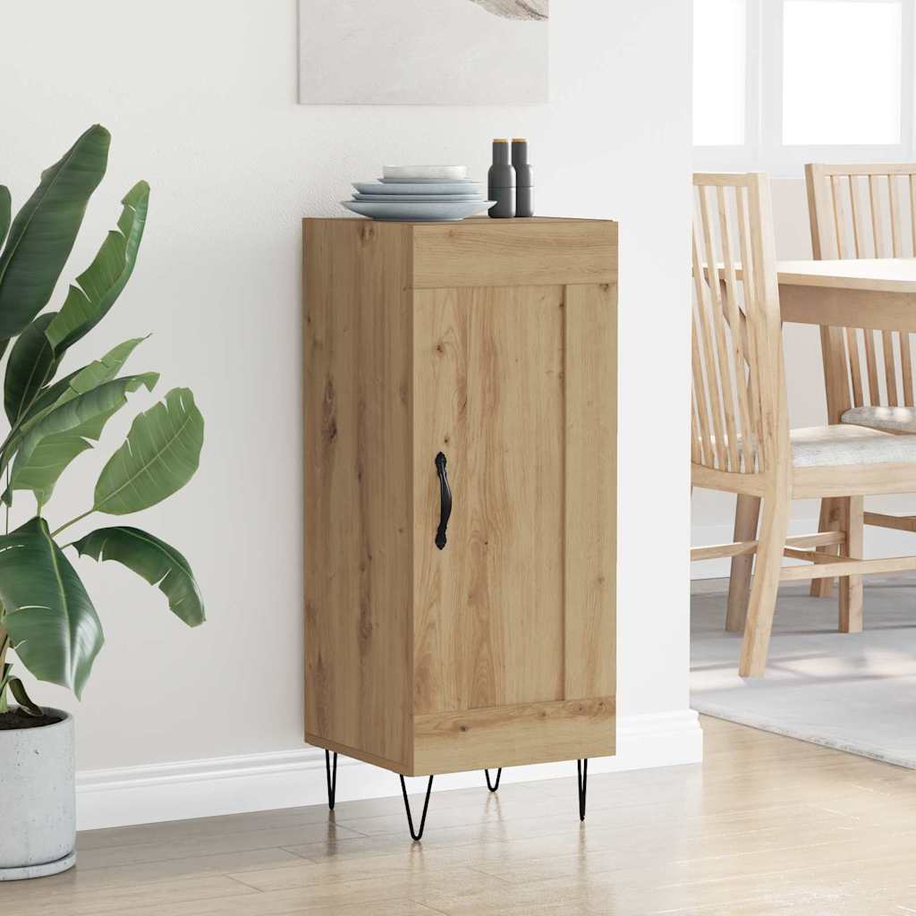 Sideboard Artisan Oak 34.5 x 34 x 90 cm Engineered Wood and Iron