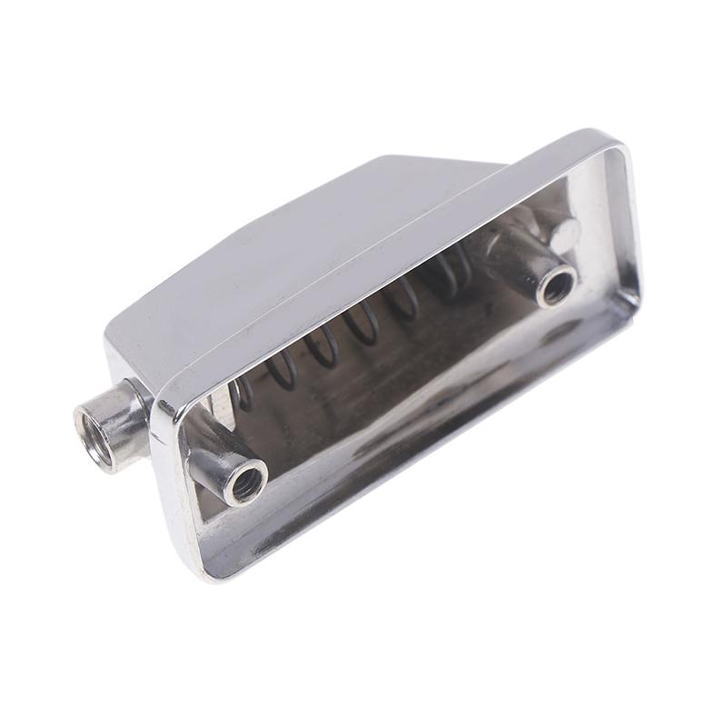 1Pc Single End Drum Lugs Universal Silver Metal Rectangle Jazz Drum Replacement Parts Drum Percussion Accessories