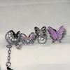 Y2K Ear Pins Butterfly Shaped Party Jewelry Gift Studs Earrings Ear Studs Alloy Material Party Jewelry for Women Girls
