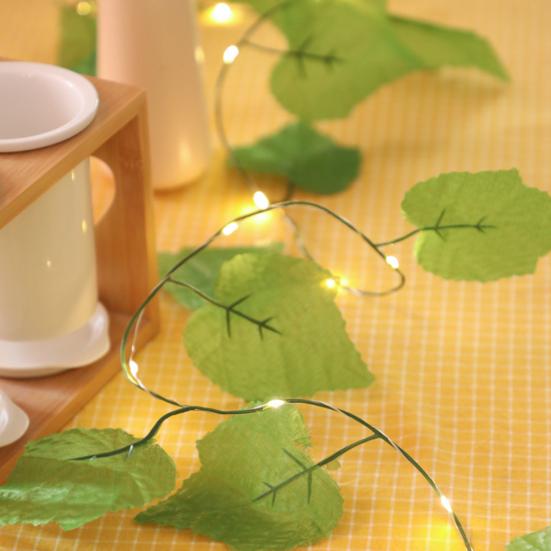 Christmas Wreath with Twinkling Fairy Lights Faux Olive Vine Garland Indoor Outdoor Holiday Decor for Fireplace Home