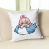 Cute T-Takanashi H-Hoshino Blue Print Pillow Case Aesthetic Bedroom Decor 30x30 40x40 45x45 50x50 60x60 65x65cm