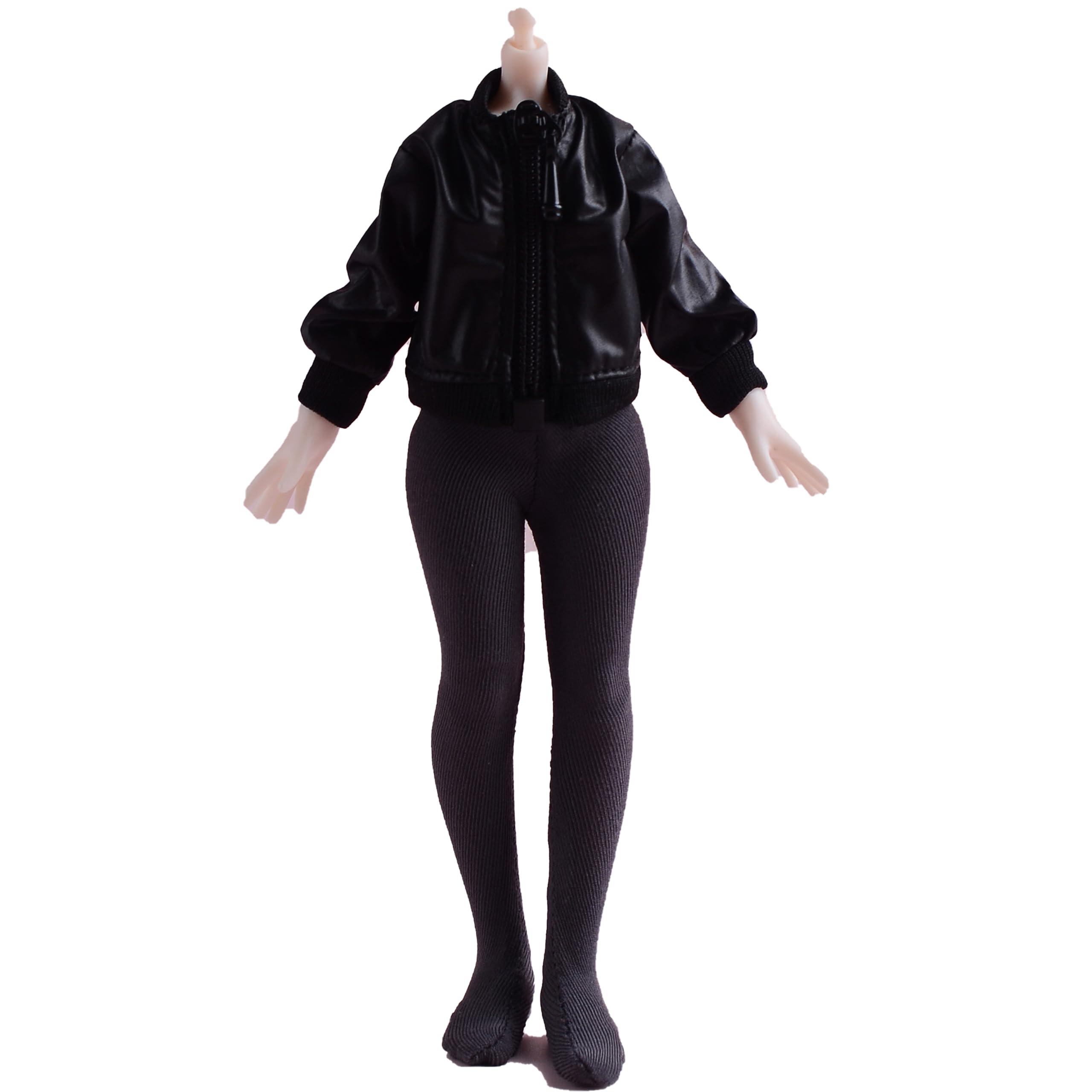 

Женская фигурка масштаба 1:12 в леггинсах и носках (голова и тело в комплект не входят) Серый