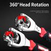 Original Multifunctional Wrench, Universal Rotating Head Wrench for Car Tire Disassembly and Maintenance