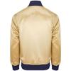 M&n Lightweight Satin Veste - Dallas Cowboys Gold