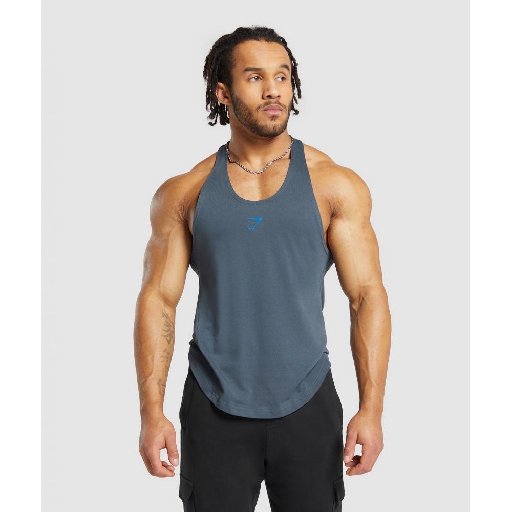 

GYMSHARK Bold Stringer Титановый синий A1A5X UCMQ