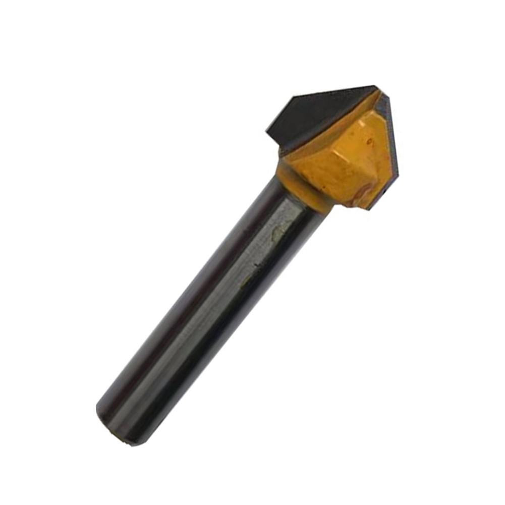 6 mm Schaft, Fase, Flachkopffräser, Fräser, Gravur