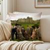 DDownton Abbey Cushion Cover Pillowcase Antidustmite Living Room Sofa Decor Cushion Room