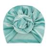 New children's hat 11-color golden velvet warm spring, autumn and winter baby tire cap, soft baby tire cap