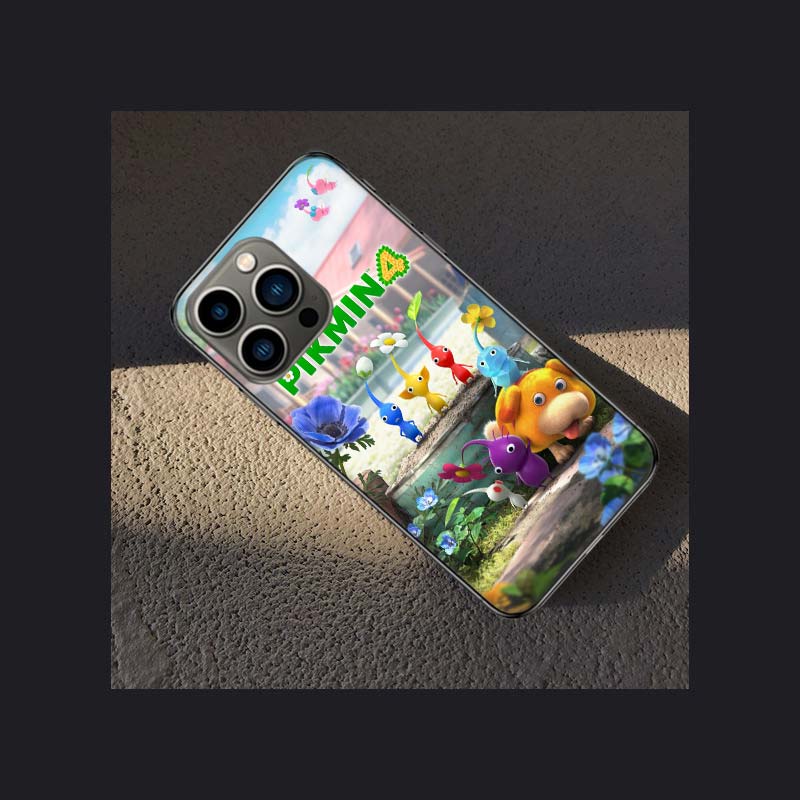 Game Pikmin 4 Phone Case For Apple Iphone 16E 16 Pro Max 15 Plus Soft 13 12 Mini Cover 11 14 Pro Max Capa 8 7 SE Shell Coque Sil