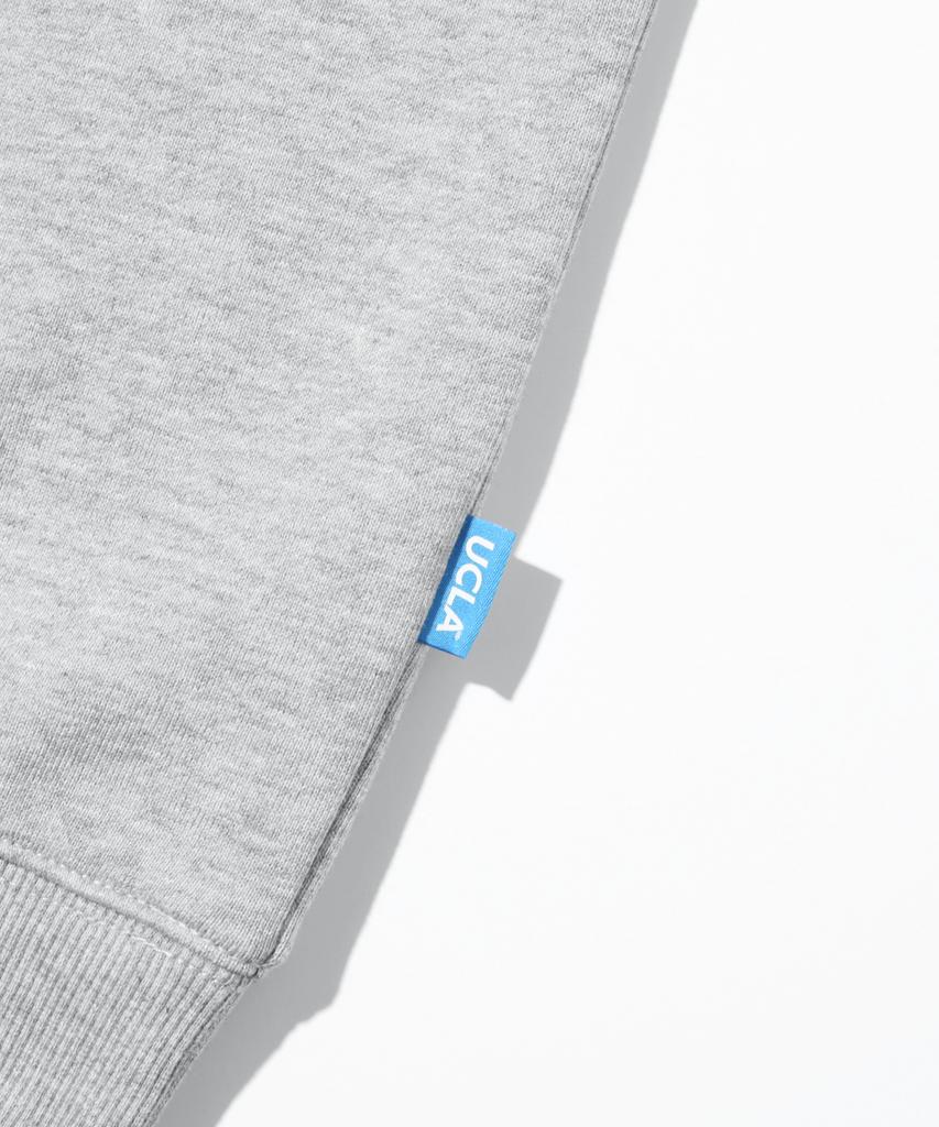 Unisex Small Logo Basic Hoodie [M-Grey] (Ubrlt82)