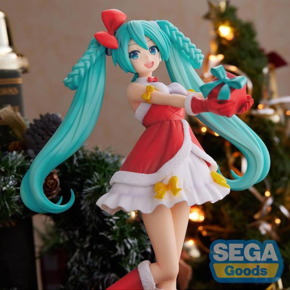 Sega Hatsune Miku-serien Super Premium-figur Hatsune Miku julen 2022