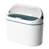 Mini Desktop Trash Can with Lid for Home or Office