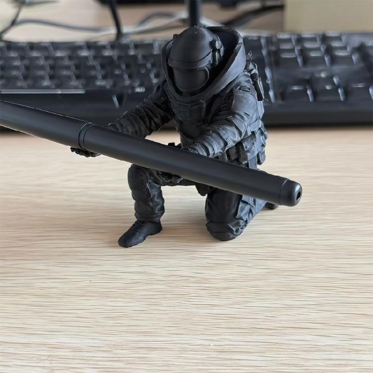 3D Printed Plastic Soldier Pen Organiser Desktop Display Stand For Holding Pens Pencils Eyeglasses Phone 5.5x8.5x9cm