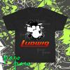 Brand New LUDWIG DRUMS Logo American T-Shirt Funny Size S To 5XL