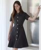 Julie And Kara 26Hs Love By You Maya Summer Tweed Dress Black Wedding Guest Look Ceremony Look