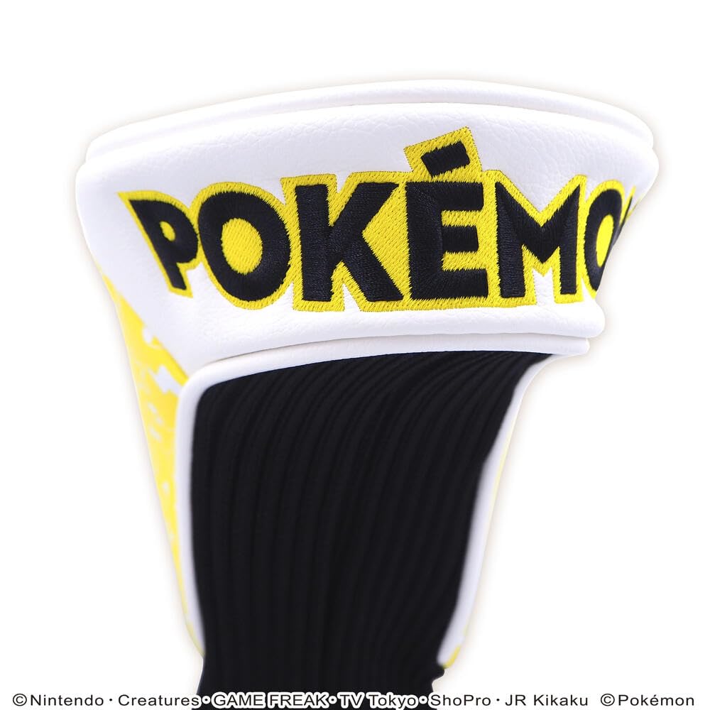 Couvre-tête chaussette Pokémon Pikachu pour Drivers 460cc, Produit sous licence (Pikachu Driver (PMSH001))