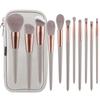 13/15 Makeup Brush Set Cangzhou Loose Powder Brush Foundation Eyeshadow Brush with Transparent Waterproof Brush Bag Beauty