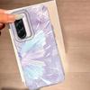 Case For Samsung Galaxy A56 A36 A16 A25 A35 A26 S25 S24 Plus Ultra FE Phone Cover Purple Butterfly Gradient For Samsung A55 Bag