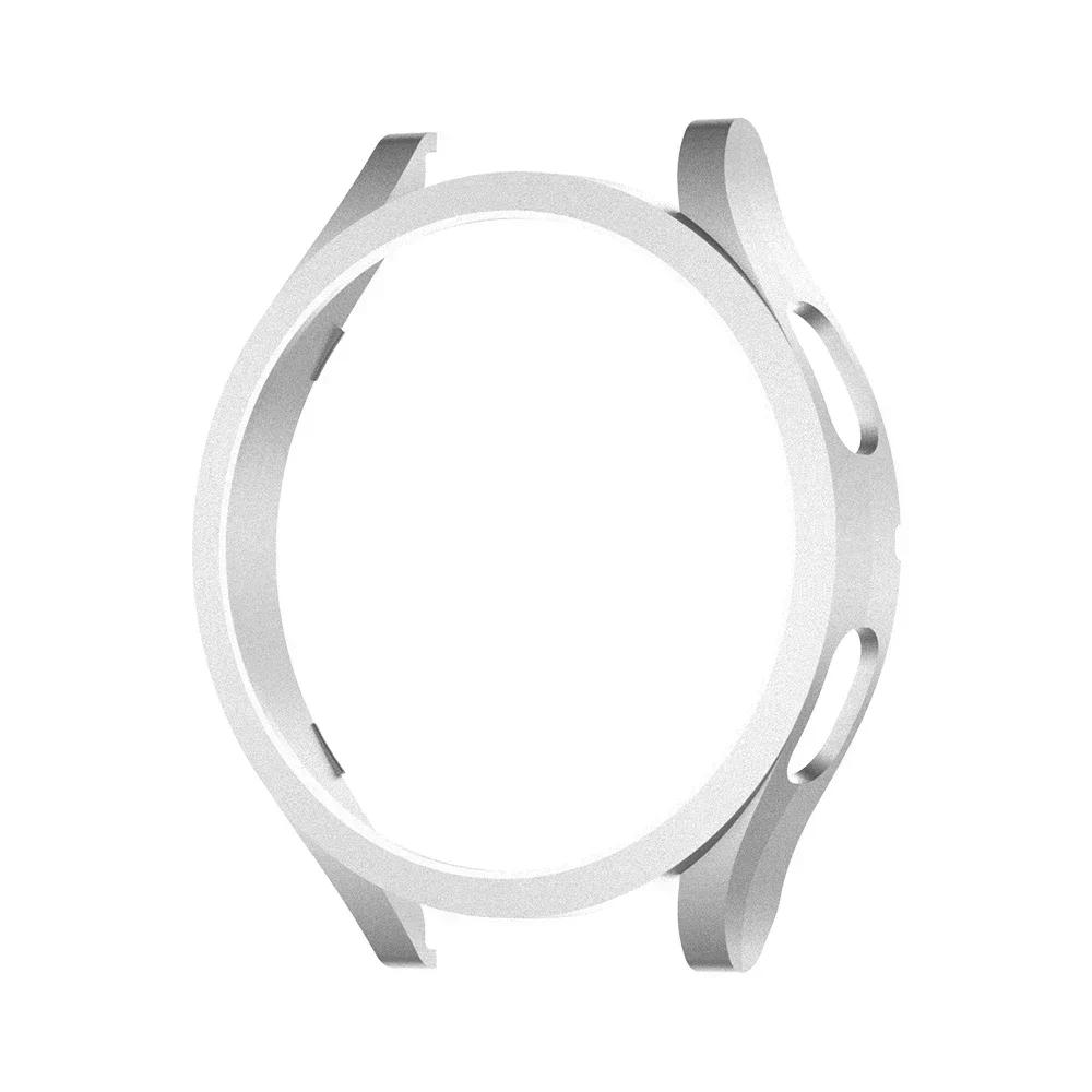 Uhrabdeckung für Samsung Galaxy Watch 4 40mm 44mm 42mm 46mm 45mm, PC Mattes Gehäuse Rundum Schutz Stoßfänger Schale für Watch5/5Pro
