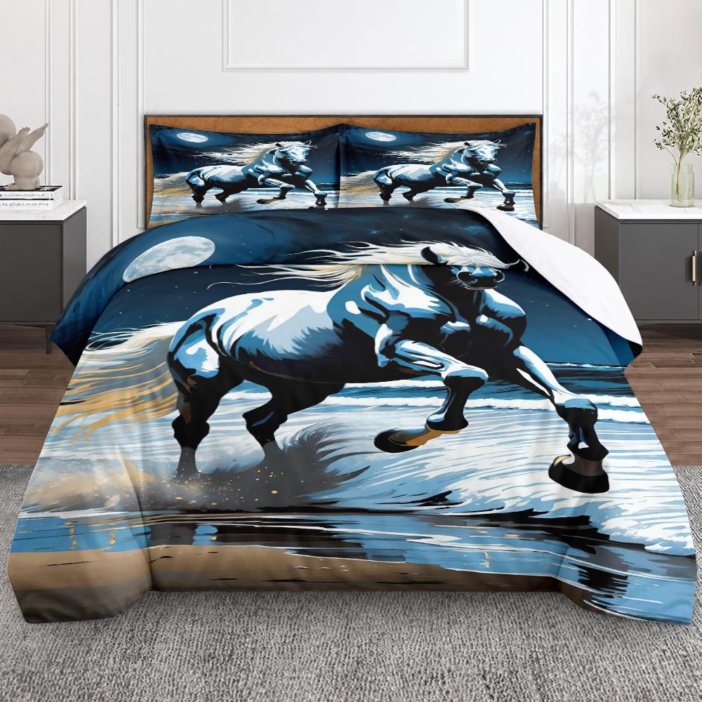 "Foo Fighters Band Logo Black Design Bedding Set (1 duvet cover, 2 pillowcases, duvet not included)"