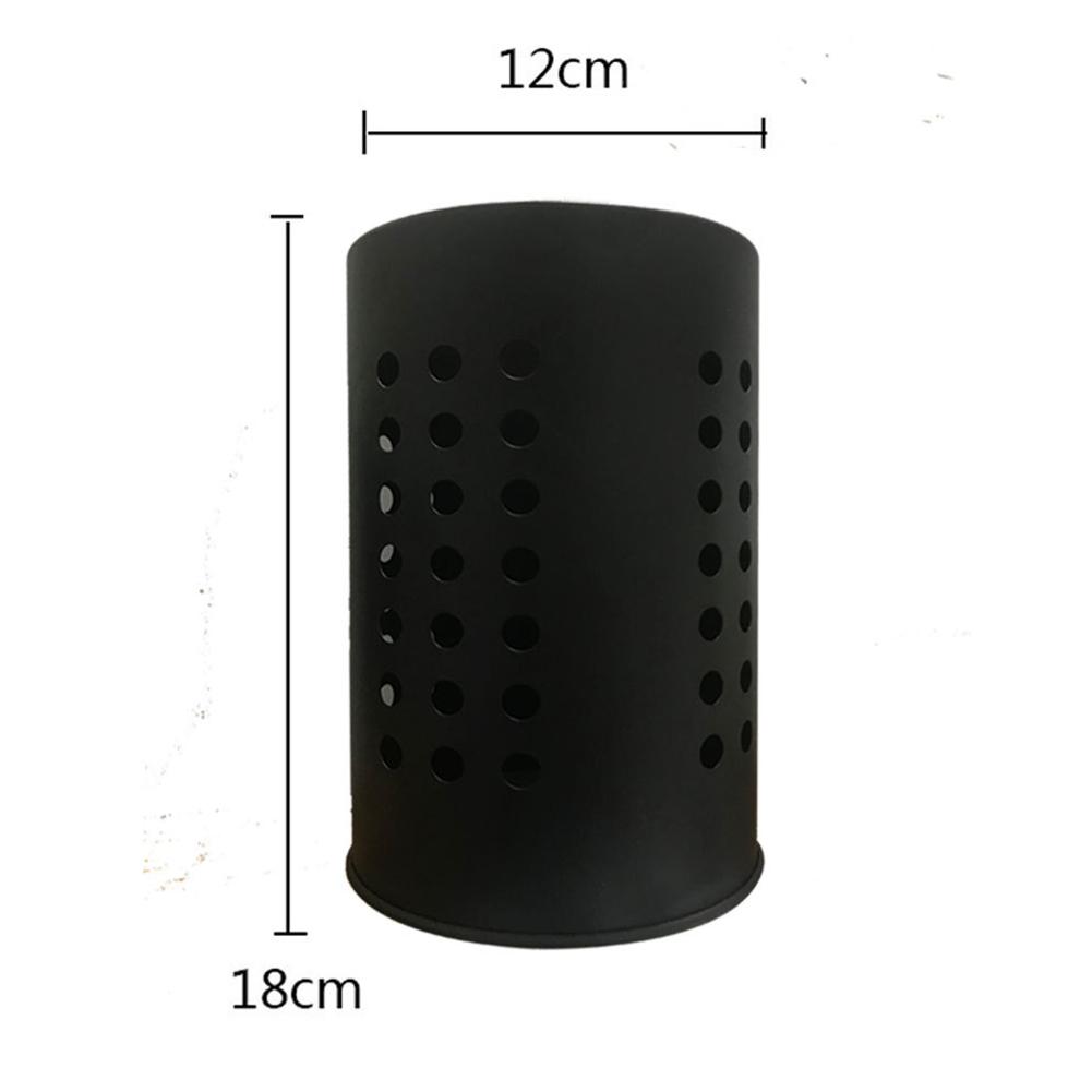 1Pcs Stainless Steel Utensil Holder With Drain Kitchen Utensil Cutlery Chopstick Stand Rack Drainer Multifunction Organizer Rack