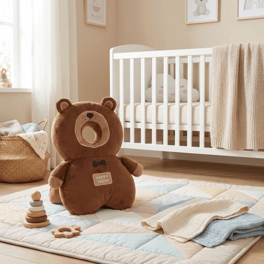 Leichter Baby-Kopfschutz gegen Stürze Rückenpolster für Kinder beim Laufenlernen