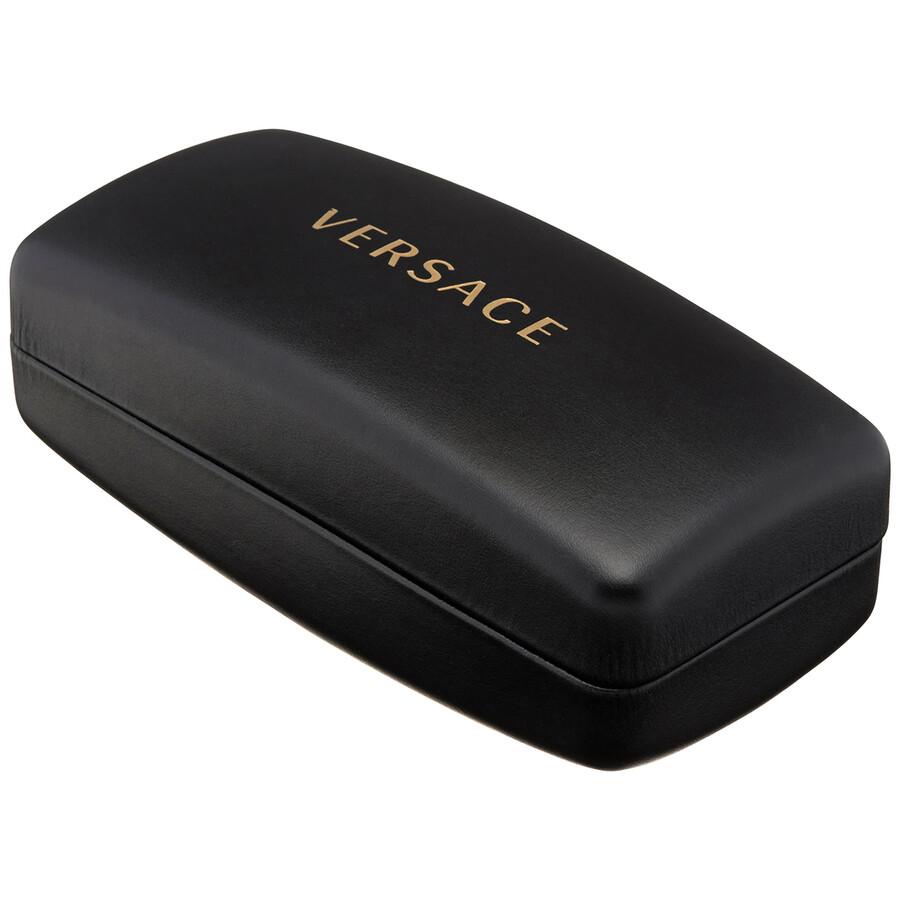 Versace Dark Grey Square Ladies Sunglasses Ve4409 Gb1 87 53