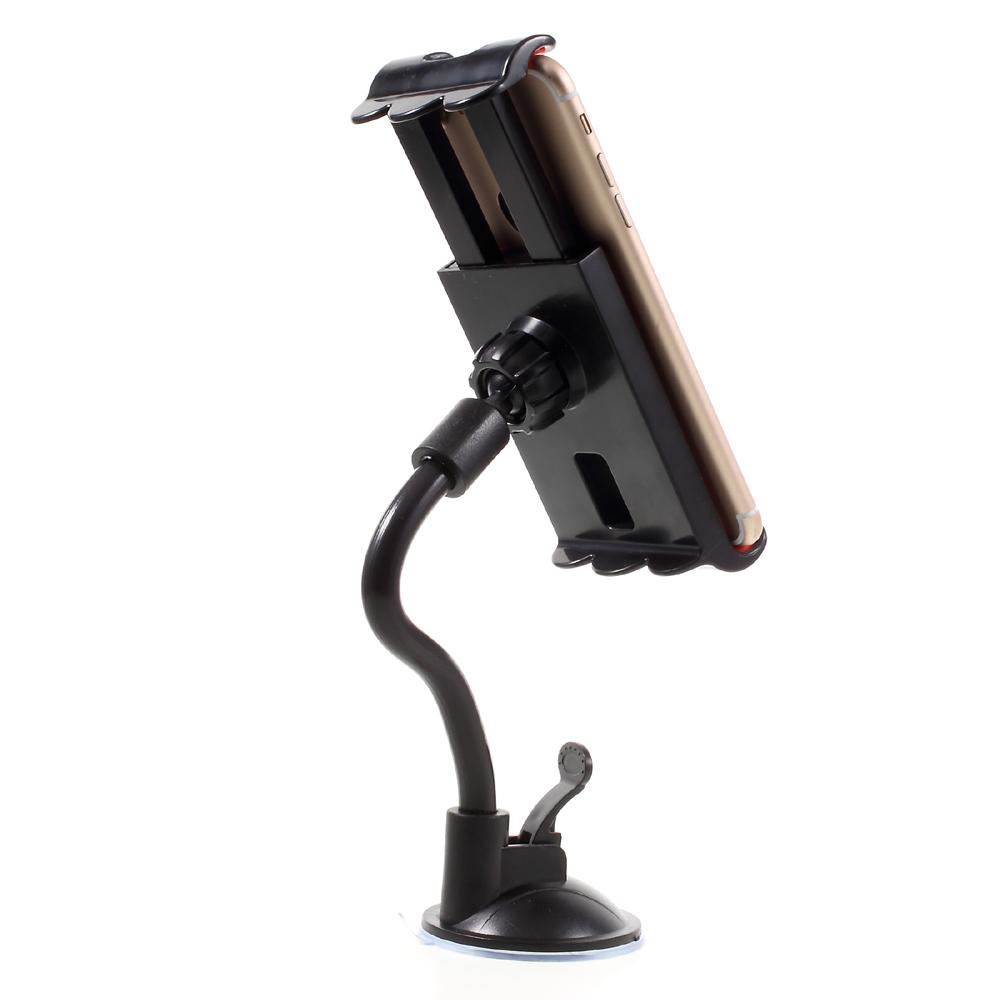 

Suction Cup Metal Hose Rotary Car Desktop Mount Holder,Clamp Width: 11.5 - 20cm Black