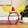 Christmas Antler Headband & Hair Clip for Kids & Adults