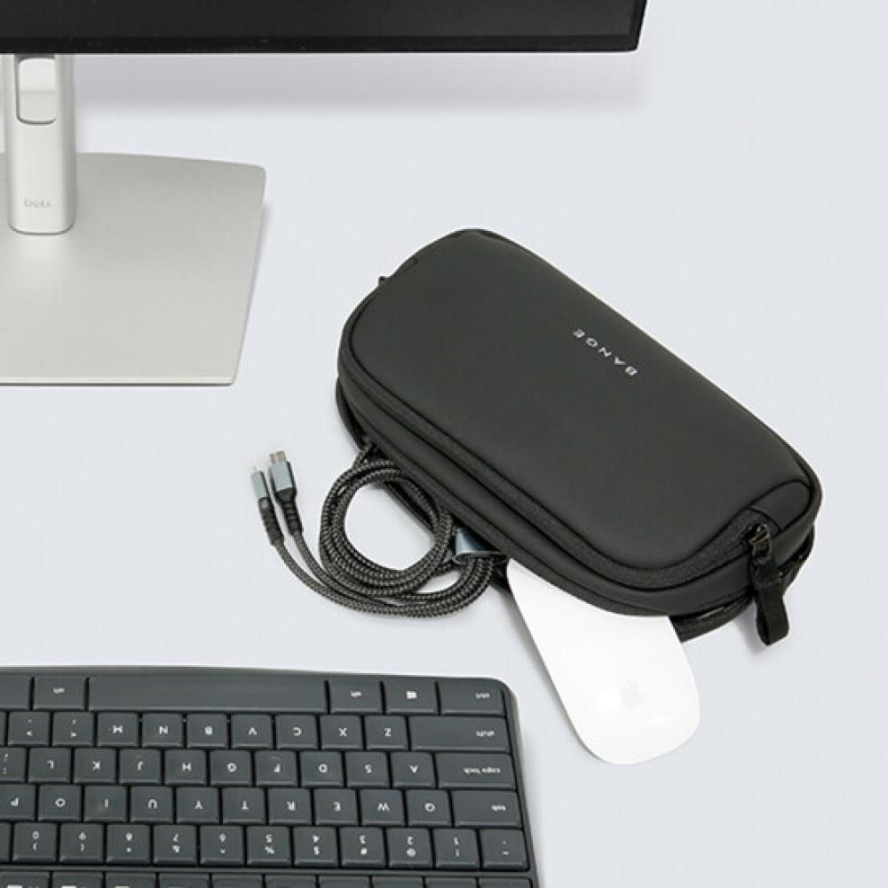 MenBag Cable Charger Pouch Mini Tech Bag Bng676t