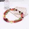 Ethnic Style Multilayer Bead Necklace Marine Organism Charms Dopamine Necklace  Gift