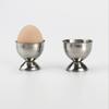 Portable Kitchen Stainless Steel Breakfast Boiled Eggs Tray Cup Storage Holder