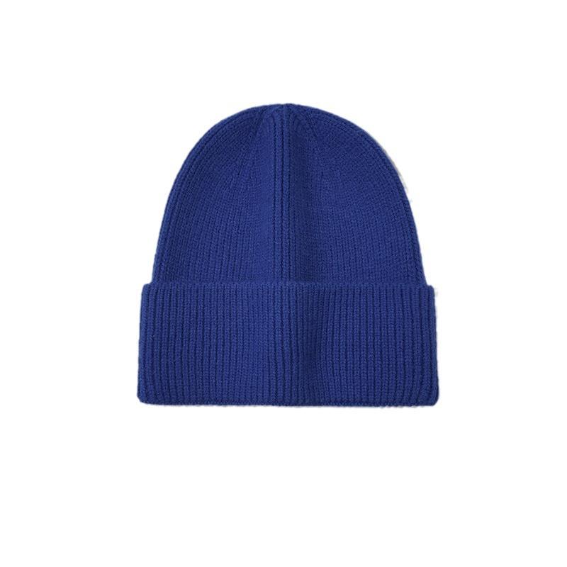 Autumn and Winter Fashion Versatile Ear Protection Large Head Circumference Cold Hat Men's Japanese Solid Color Warm Baotou Woolen Hat