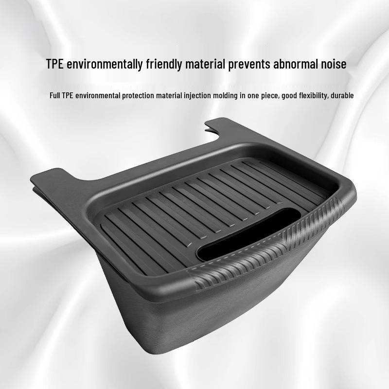 New Tesla Model Y Rear Seat Trash Can & Storage Box Accessory for Interior Upgrade