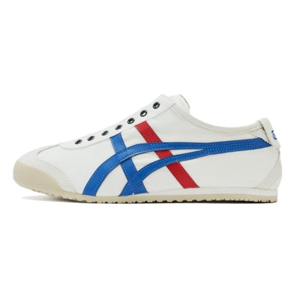 Onitsuka Tiger MEXICO 66 Slip On Beloved Cushioning Slip Resistant Abrasion Resistant Low top Casual Shoes Unisex D3K0N-0143(Team430-)