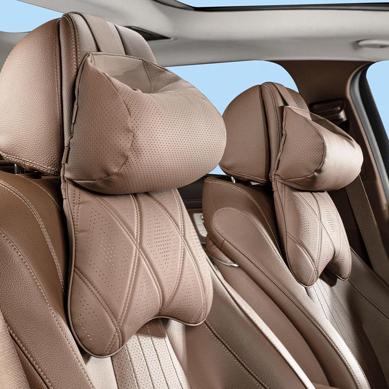 L60 Headrest Lumbar Support Pillow - Comfortable Neck Protection Car Accessory
