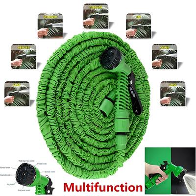 Mangueira Mágica para Casa de 7,6m-22,8m Pistola de Água Flexível Lavagem de Carro Rega de Flores Suprimentos de Jardim