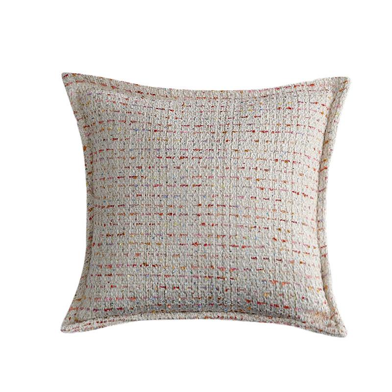 Cream Style Pillow Case Living Room Sofa Pillow Model Bedroom Bedside Bay Window Cushion with Pillow Core Home Decoration