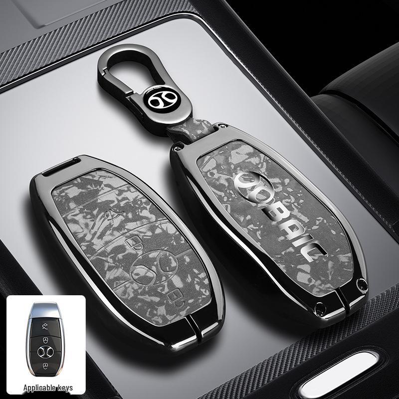 BAIC Senova D50 Key Case: Compatible with Beijing U7/EX5/X3 Metal Protective Shell LITE-R300