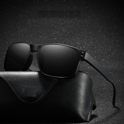 Fashion Vintage Square Sunglasses Men Women UV400 Anti Glare Retro Designer Sun Glasses for Fishing Driving