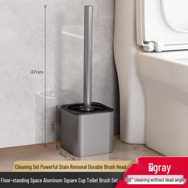 Xihe Bathroom Toilet Brush & Holder Set