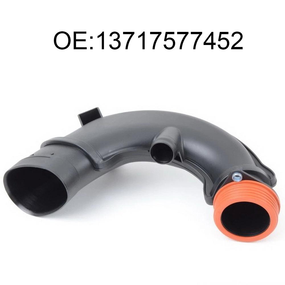 2pcs Car Engine Air Intake Hose Filter Hose Pipe For BMW 5 Series For GT For 6 Series 13717577451 13717577452