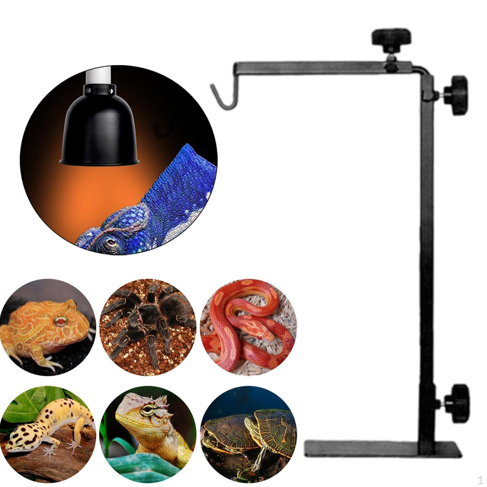 

Держатель для греющегося светильника для амфибий, гусеничный обогреватель, многофункциональный, устойчивый, для лазания, для домашних животных 22cmx40cm